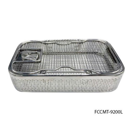 Mesh Perforated Tray with LID 250mm x 150mm x 50mm